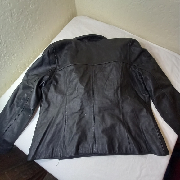 Outbrook Woman 1X Genuine Leather Jacket - Picture 4 of 6
